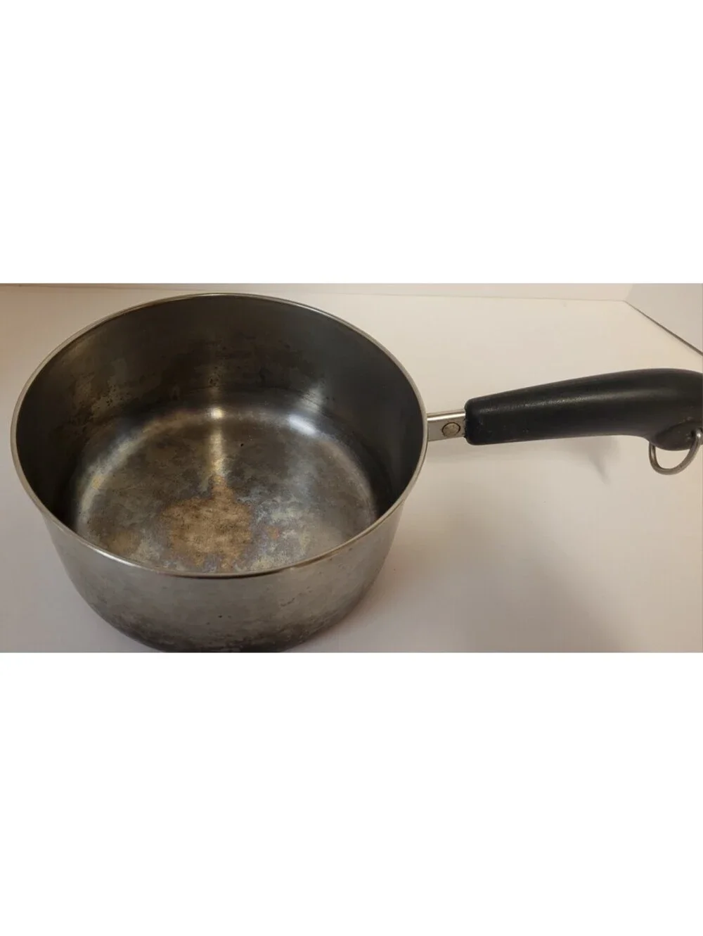 Vtg Revere Ware 2 Quart  Qt Copper Bottom Sauce Pan Pot Rome, NY USA *No Lid